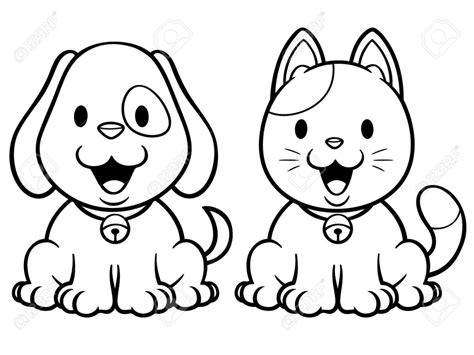 Cats And Dogs Drawing at GetDrawings | Free download