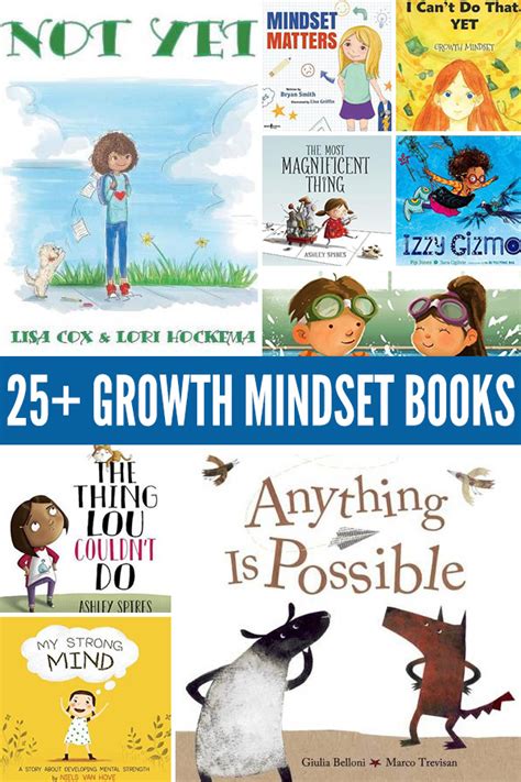 25+ Growth Mindset Picture Books: Great for Elementary/Primary Age Kids