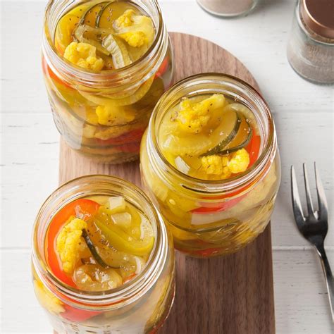 Easy Pickled Vegetables Recipe | Taste of Home