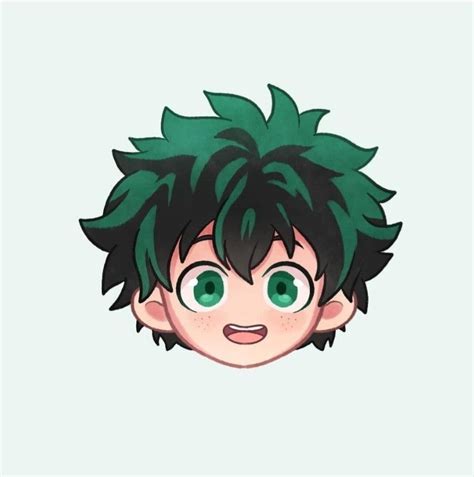 IZUKU MIDORIYA CHIBI DEKU CHIBI | ภาพวาดบุคคล, ศิลปะอะนิเมะ, โลโก้ย้อนยุค