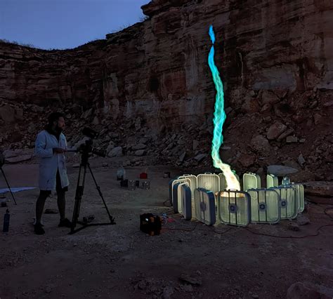 The Slow Mo Guys Capture a Rainbow Fire Tornado at 1000FPS Using a High-Speed Camera - TechEBlog