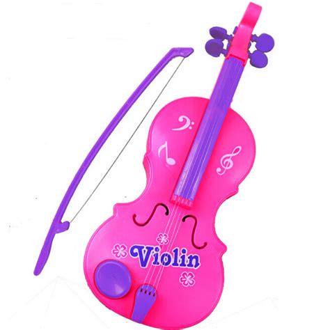 Magic Child Music Violin Children's Musical Instrument For Kids Christmas Gift Pink Violin Toys ...