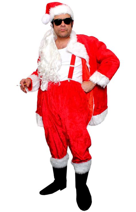 Deluxe Bad Santa Costume - I Love Fancy Dress