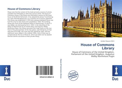 House of Commons Library, 978-613-5-99561-9, 6135995618 ,9786135995619