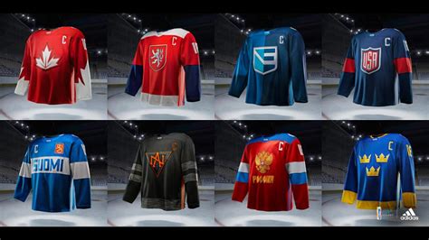 Jerseys unveiled for World Cup of Hockey | NHL.com