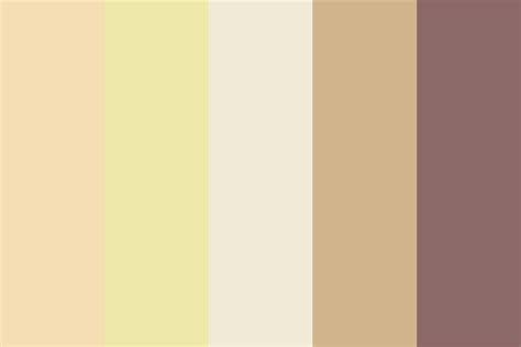 Vanilla Cream Color Palette