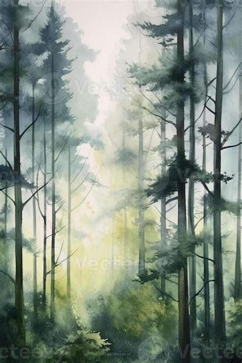 Watercolour Woodland Stock Photos, Images and Backgrounds for Free Download