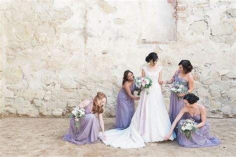 Colors Wedding | Lavender and Dusty Rose Rustic Country Wedding, Lavender Brismaid Dresses