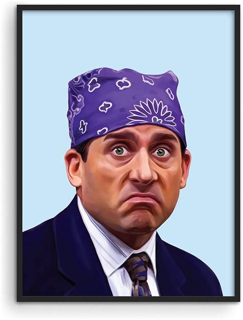 Michael Scott The Office Poster - By Haus and Hues | The Office Merchandise The Office Posters ...