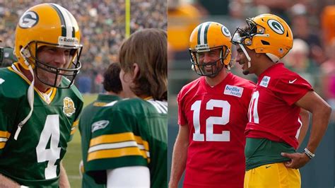 Aaron Rodgers Compares Jordan Love to Himself Backing Up the Legendary Brett Favre - The SportsRush