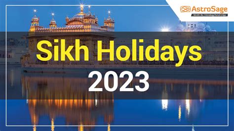 Sikh Holidays 2023: Sikh Festivals 2023 In India