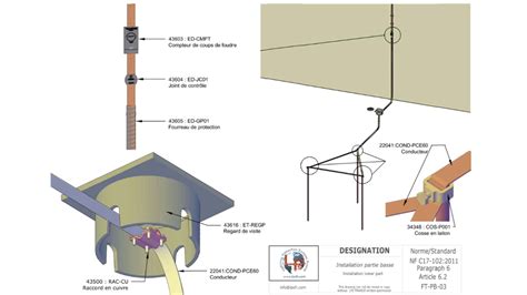 Outdoor Lightning Protection Installation LPS France - Lightning Protection Systems France ...