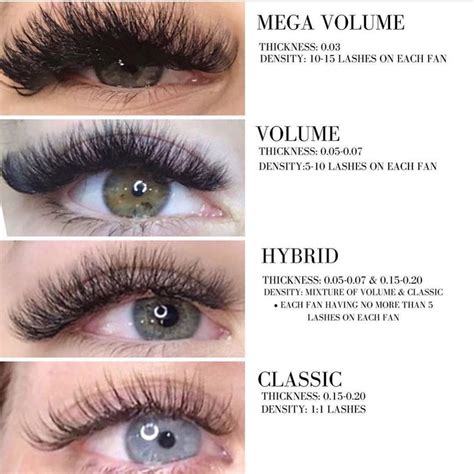 JB LASHES on Instagram: “👁‍🗨 The different lash styles and density. Which one is your favorit ...