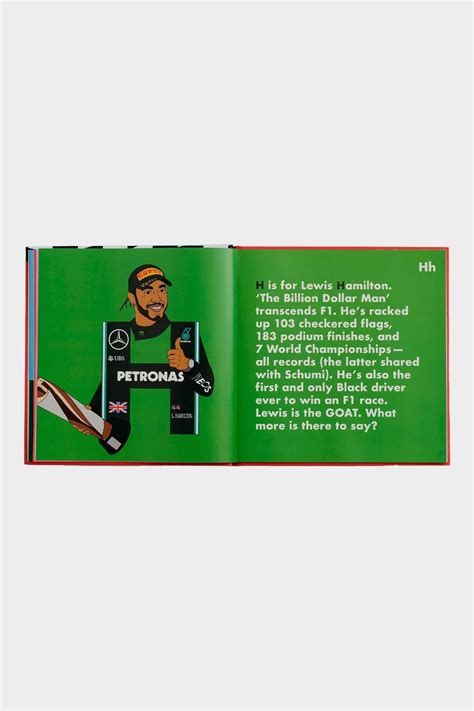 F1 Legends Alphabet Book