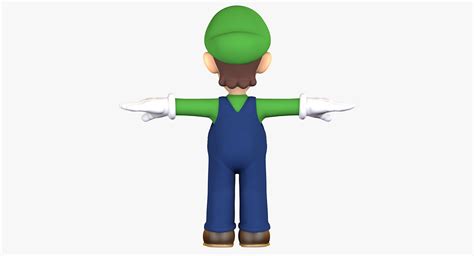 Luigi Super Mario Character 3D Model - TurboSquid 1404239