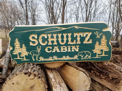 Pin by Olestuck on Signs | Cabin signs, Cabin art, Personalized outdoor signs