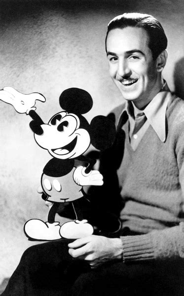 Walt Disney and Mickey Mouse Wallpaper