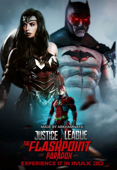 Justice League The Flashpoint Paradox movie poster by ArkhamNatic on DeviantArt