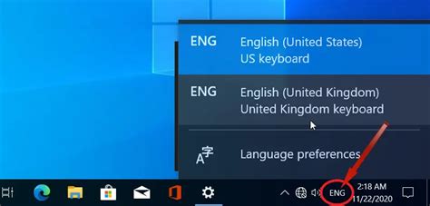 Shortcut to Change Keyboard Language in Windows 10