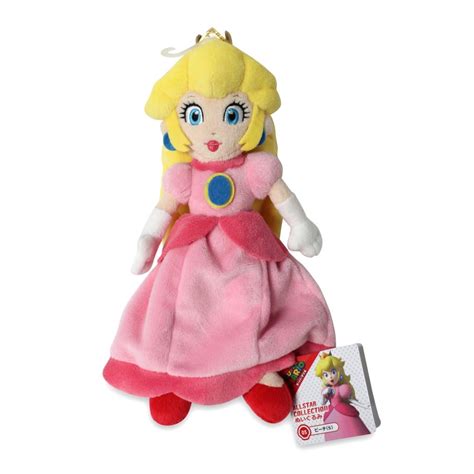 [HIDDEN] Princess Peach Official Super Mario All Star Collection Plush | Video Game Heaven