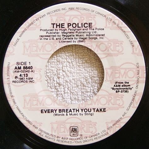 The Police – Every Breath You Take (Vinyl) - Discogs