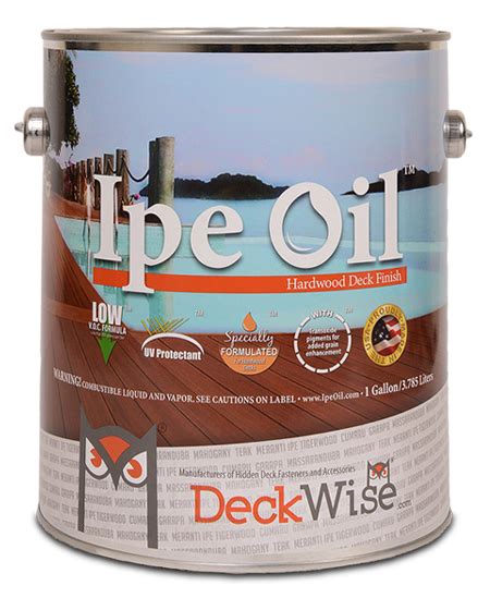 Ipe Oil™ Hardwood Deck Finish for wood decking | Decks Toronto