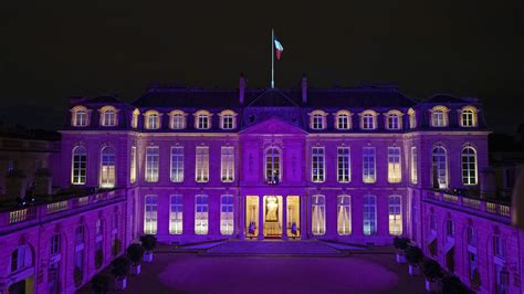 Landmarks Around The World Are Lit In Purple For People With Disabilities : NPR