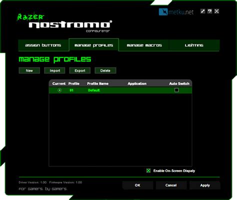 Razer Nostromo