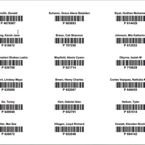 How to print individual barcode labels for library cards or a homeroom barcode sheet to use at ...