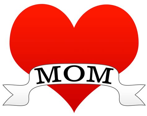 Mom Heart Tattoo Style Clipart - Karen Cookie Jar