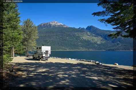 Davis Creek Campground on Kootenay Lake