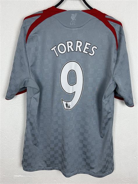 Adidas Adidas Liverpool FC 2008/09 Away #9 Fernando Torres Jersey | Grailed