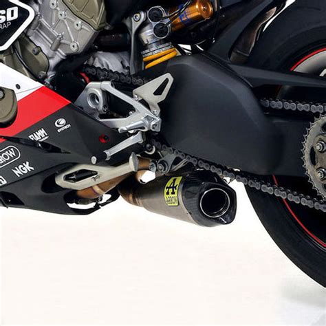 Arrow Works Titanium Slip-On Exhaust for Panigale V4 V4S V4R Speciale ...