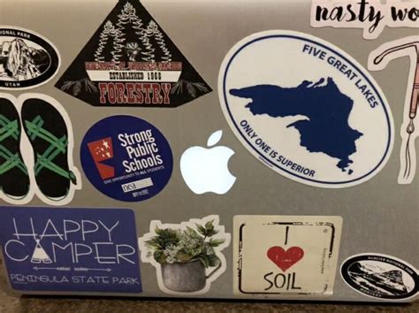 The wonderful, funny and strange world of laptop stickers