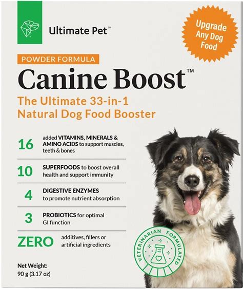 ULTIMATE PET NUTRITION Canine Boost Powder Supplement for Dogs, 3.17-oz box - Chewy.com