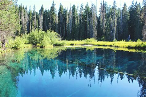 Little Crater Lake, OR : r/camping