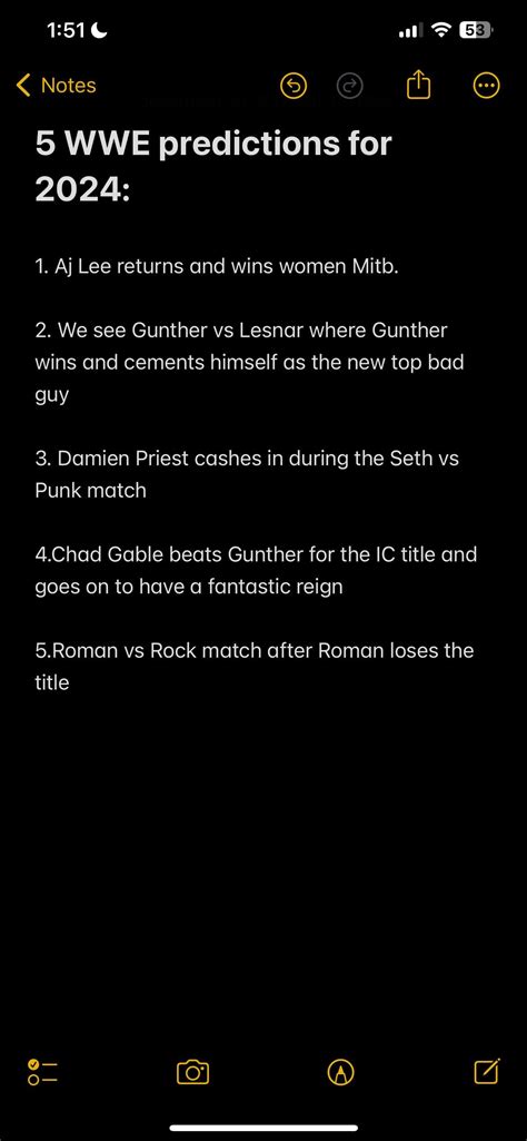 Predictions for 2024 : r/WWE