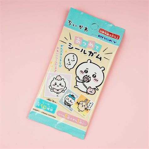 Chiikawa Collectible Sticker Set With Gum | Sticker set, Kawaii ...