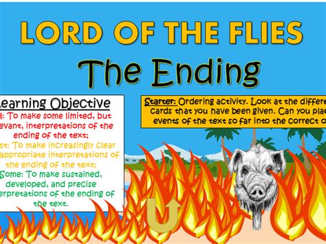 Lord of the Flies: The Ending | Teaching Resources