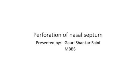 perforation of nasal septum.pptx