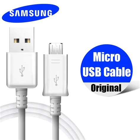 Samsung Original Fast Charger Cable 1.5M 2A Micro USB Cabel Converter Connector Smartphone Car ...