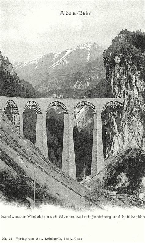 Landwasser Viaduct - Albula railway, Switzerland