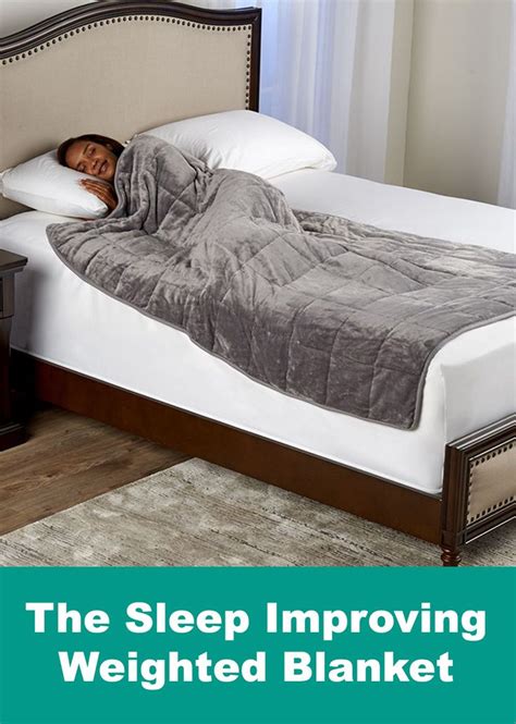 The Sleep Improving Weighted Blanket in 2020 | Weighted blanket, Sleep, Blanket