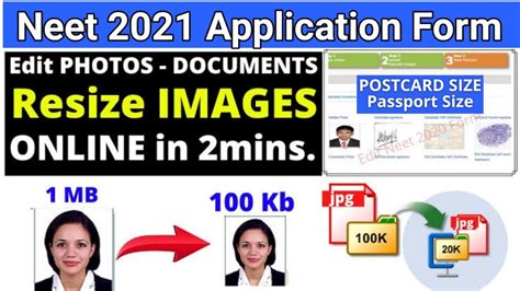 NEET form filling 2021 || Neet 2021 form fill up || Neet 2021 Postcard size photo ,neet form ...