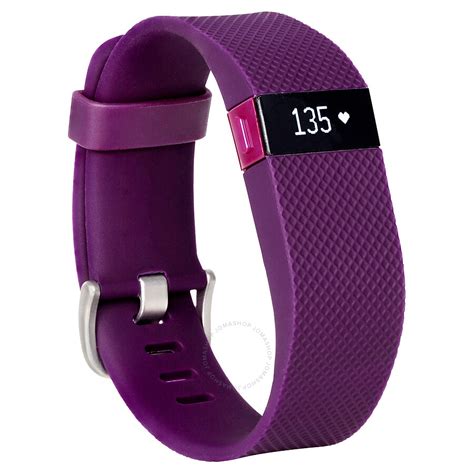 Fitbit Charge HR Activity and Heart Rate Tracker (Small) - Plum PLUM-SM ...