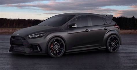 Focus - Matte Black - Ford | Ford focus, Ford focus rs, Ford rs