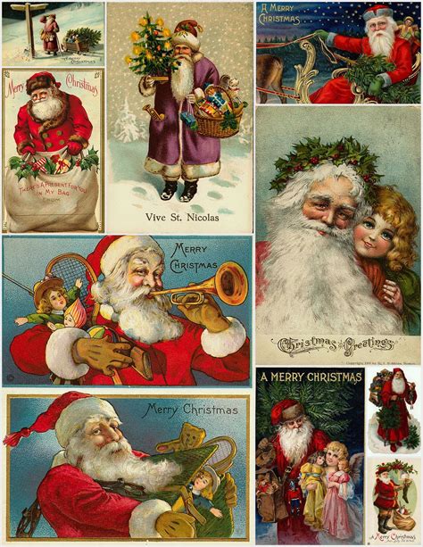 Magic Moonlight Free Images: Christmas Collages for You!