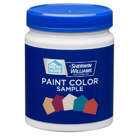 HGTV HOME by Sherwin-Williams Tintable to Any Color Interior Satin Paint Sample (Actual Net ...