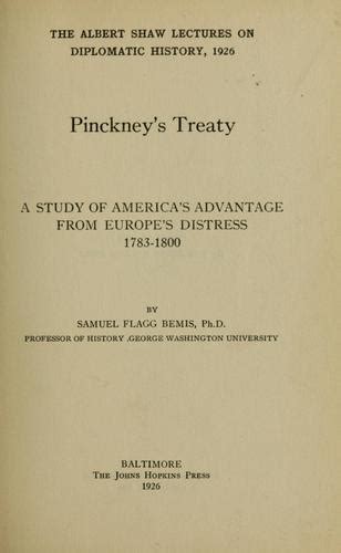 Pinckney's Treaty (1926 edition) | Open Library