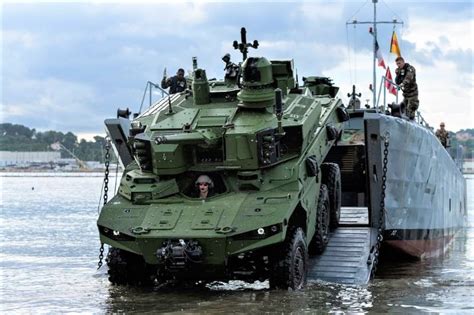 Future French Armored Vehicles Enter Amphibious Qualification Testing ...